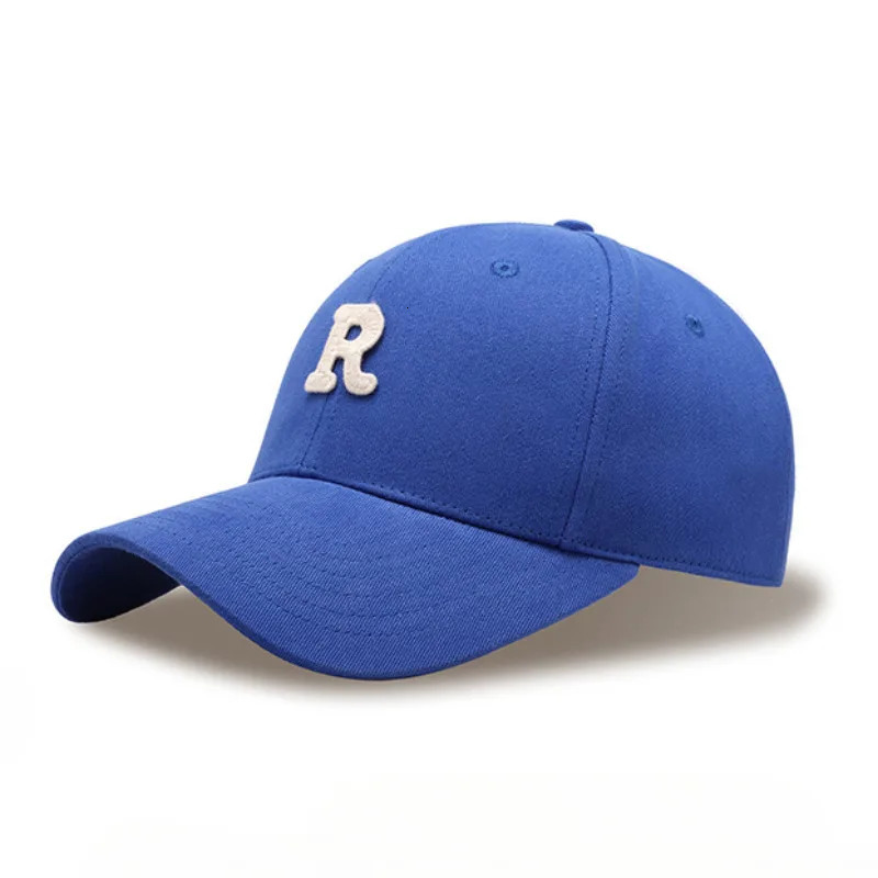 R letter baseball cap mens cotton large cap suitable for big head 65-70cm 60-65cm 56-60CM 241015
