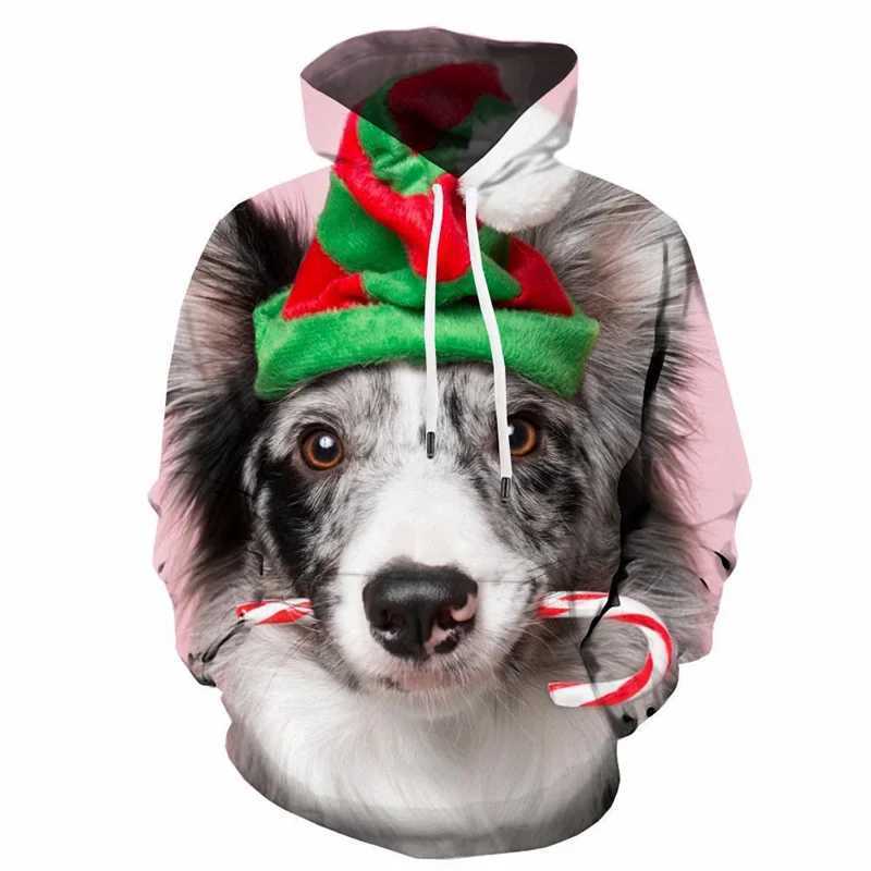 Christmas small items mens graphic hoodie 3D Merry Christmas printed new hoodie and sweatshirt Pulleys fashion top Y241016