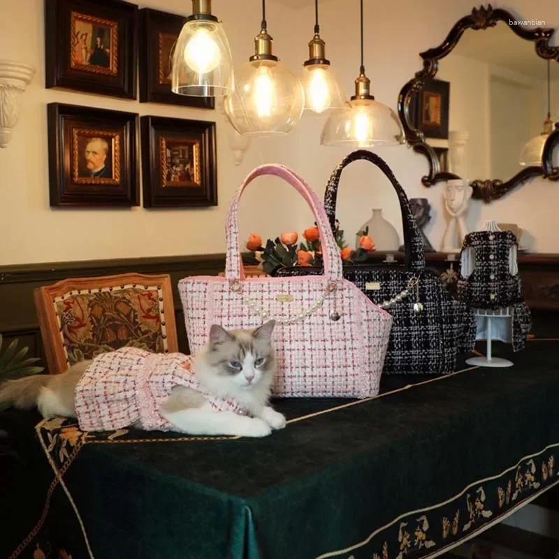 Dog Carrier Shoulder Bags For Small Dogs Pet Items Outdoor Portable Puppy Handbag Accessories Yorkshire Chihuahua Cat