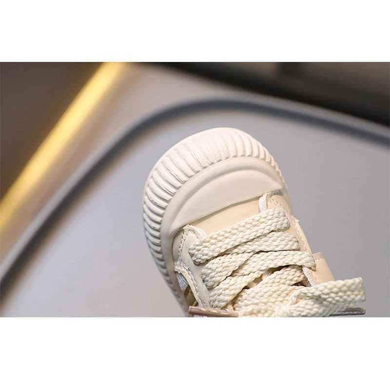 Spring and autumn childrens sports shoes boys and girls childrens casual shoes flat bottomed baby shoes fashionable breathable soft sports running M24