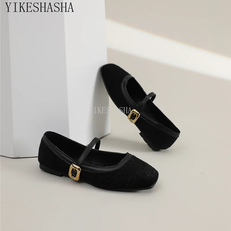 Fashion Womens Round Toe Leopard Print Casual Breathable Slip-on Flat Outdoor Ladies Mary Jane Shoes SYDanne 241016