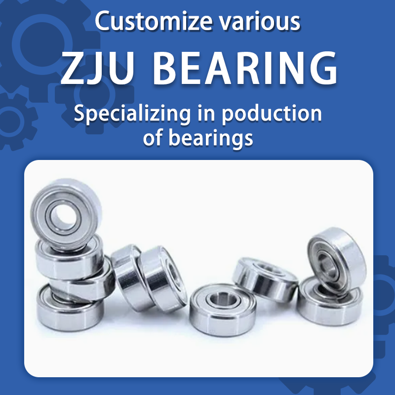 Zju High Quality Bearing 682 693 694 604 624 685 695 605 606 626 697 607 627 688 698 608 629 6800 62800 6900 6000 6200 6701 2RS Zz Zv3 Deep Groove Bal