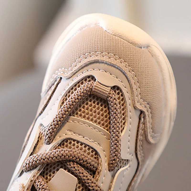 New Childrens Shoes 1-6 Year Old 3-Year Old Boys Sports Shoes Breathable Girls Mesh Running Shoes Baby Walking Shoes M241016