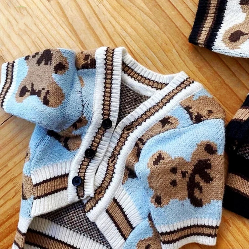 Dog Clothes Chihuahua Pet Striped Cardigan Sweater Bichon Frise Puppy Kitten Warm Coat Cat Accessories Outfit 241010
