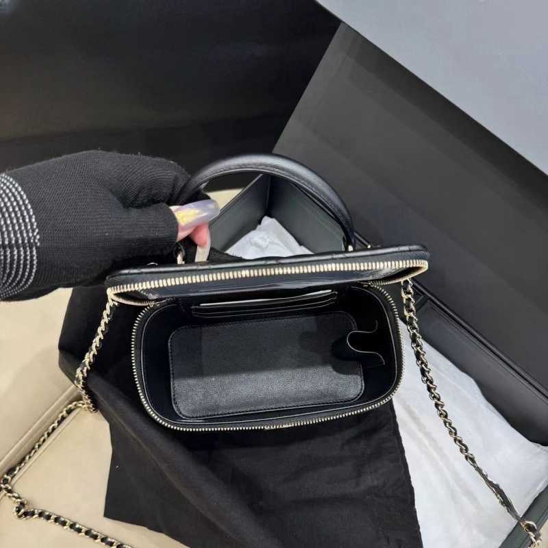 Deigner Makeup Crossbody handbag Chain Bag Cosmetic Pouch Hobo Box Bags Womens handle Cases Shoulder totes 10 16 18cm leather T