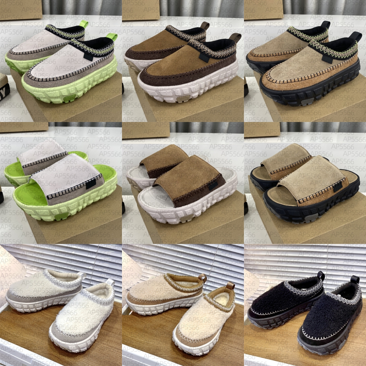 Women snow boot Designer Triple Black Chestnut Pink Navy Grey Fashion Classic Ankle Short booties Womens Ladies Booties boots Winter shoes