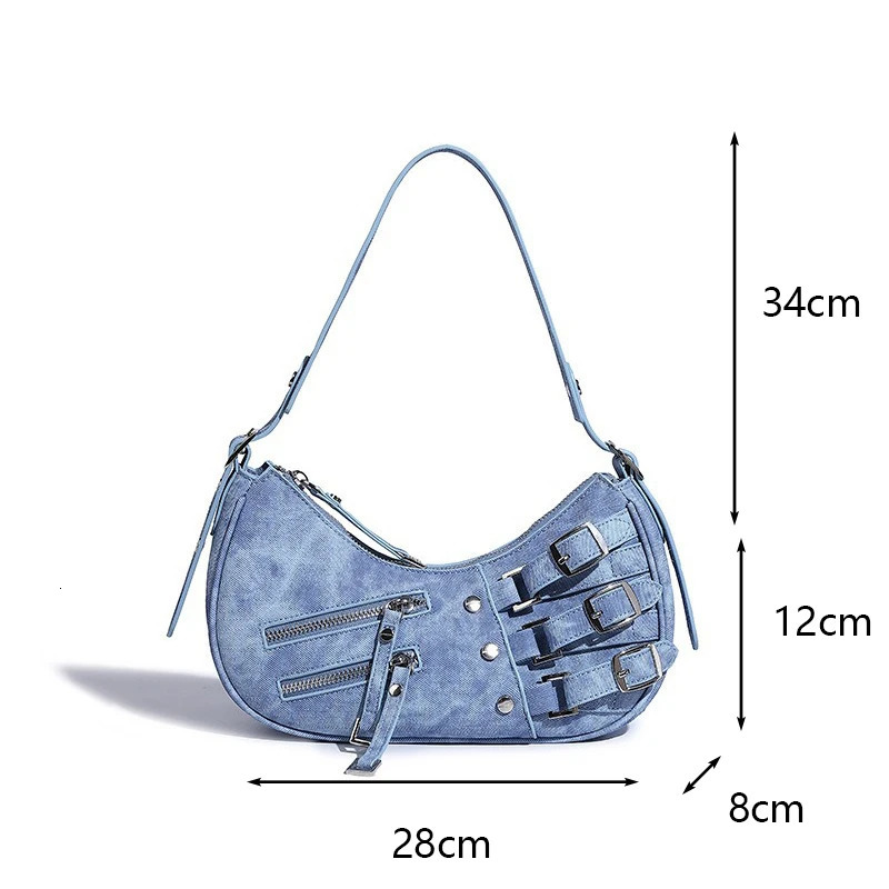 2025 NEW Vintage Wine Red Womens Buckle Hobo Fashion Shoulder Bags Underarm Bag PU Leather Handbag 241016 zhanyishengli