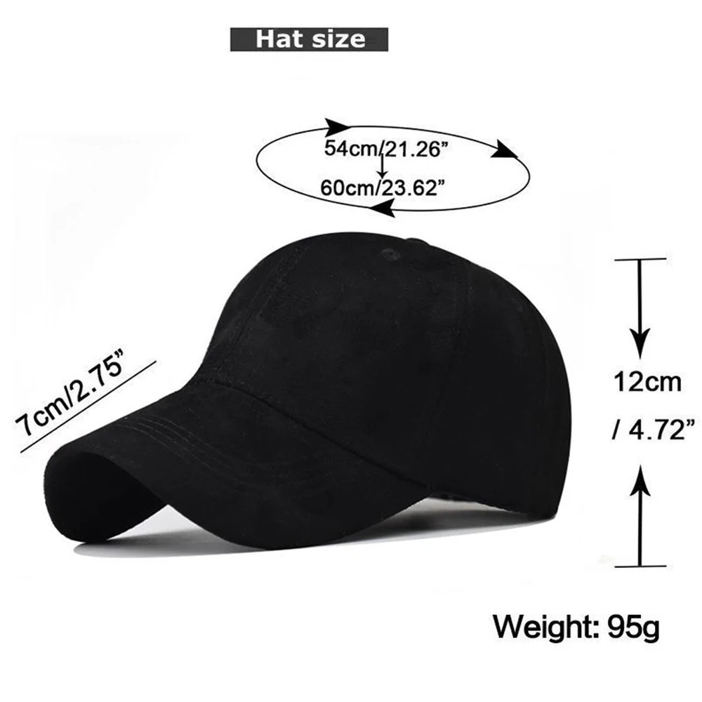 FS Winter Suede Baseball Cap For Men Yellow Green Women Hat Streetwear Curved Brim Trucker Caps Gorras Para Mujer 241016