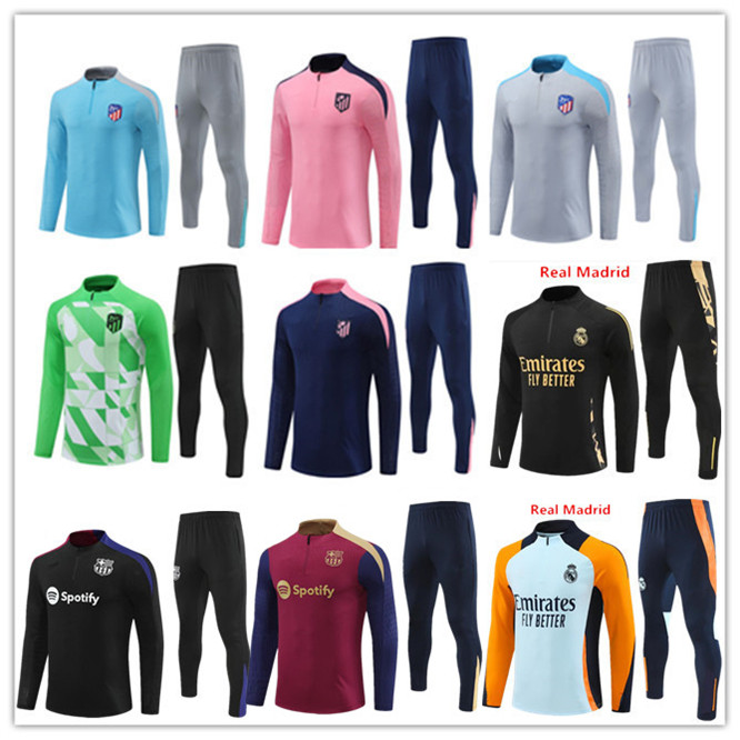 2024 2025 PEDRI LAMINE YAMAL Atletico Madrids soccer tracksuit Training suit 24 25 Reals Madrids tracksuits camiseta de football jacket chandal survetement