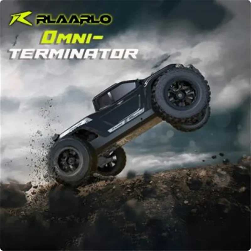 Free shipping Electric/RC Rlaarlo 1/10 1 10 RC Car Omni Terminator brushless 4WD RTR Scale electric remote control model Monster Truck for adults and 