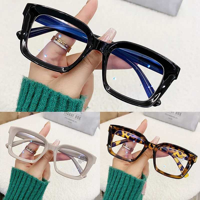 Transparent Computer Glasses Frame Women Men Anti Blue Light Square Eyewear Blocking Glasses Optical Spectacle Eyeglass RoundX2876