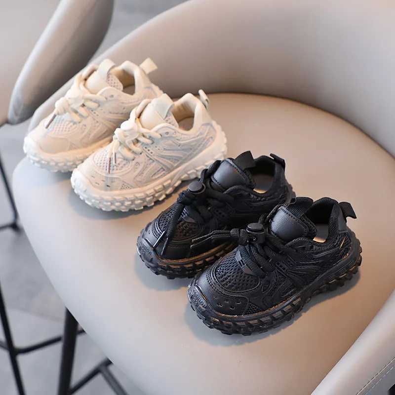 Tenis Childrens Spring/Autumn Boys Baby Edition Breathable Mesh Sneakers Platform Casual Shoes Girls Zapatillas Ni o H260305