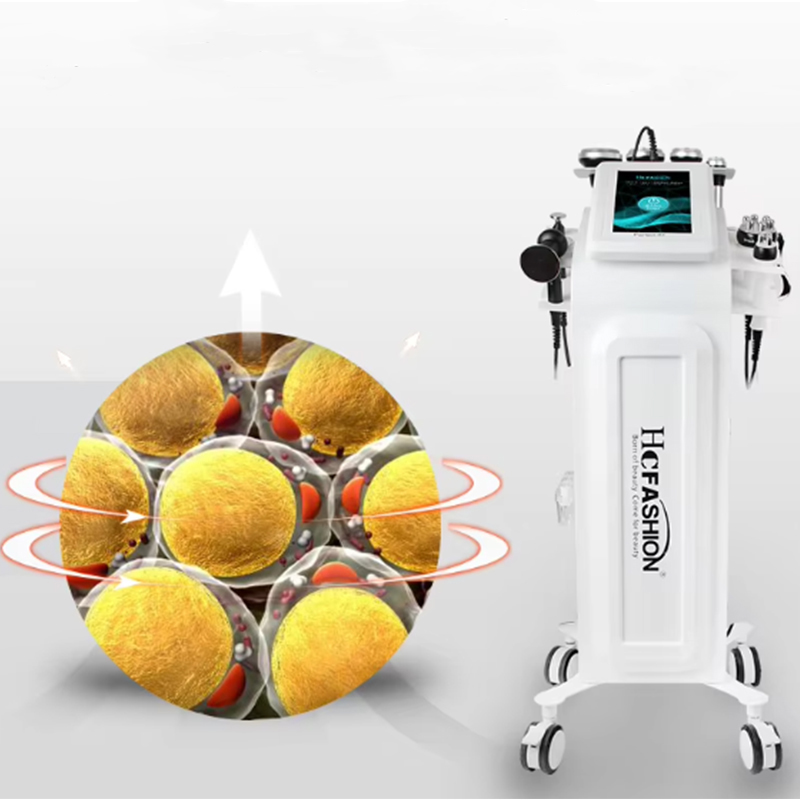 Multifunction 9 in 1 448k Cet Ret Ultrasound Lipo 40k Cavitation Body Shaping Slimming Skin Tightening Beauty Machine