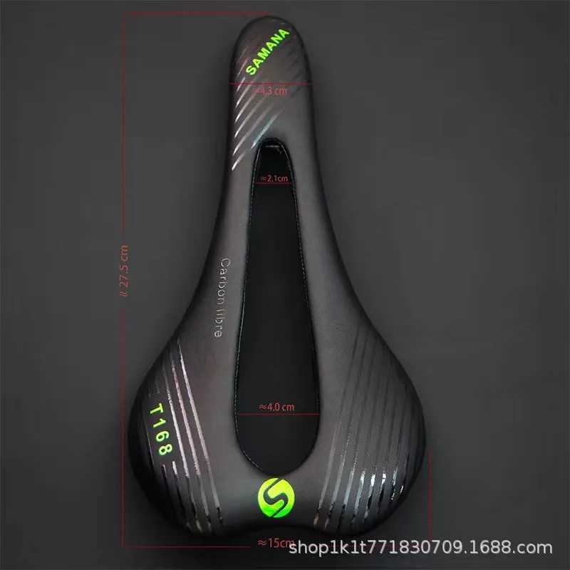 Bike Saddles Samana-All Carbon Fiber Seat Ultralight Italia SLR Tekno Flow High Performance Open Seat SuperFlow MTB Road Race S2410161