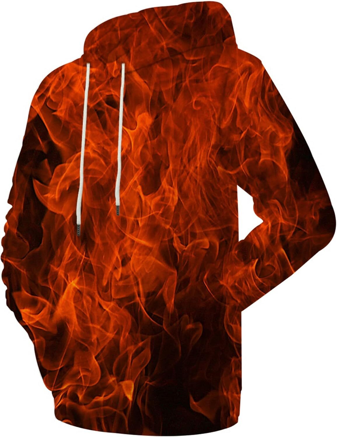 Hoodie for Mens Womens Unisex Realistic 3D Print Galaxy Pullover Hooded Sweatshirt Hoodies with Big Pockets Graphic Hoodies sweatshirt Warm