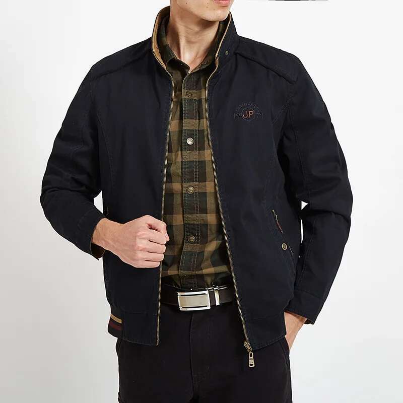 Brand Double-Sided Military Jacket Men 7Xl 8Xl Spring Autumn Cotton Business Casual Multi-Pocket Men's Jackets Chaquetas Hombre