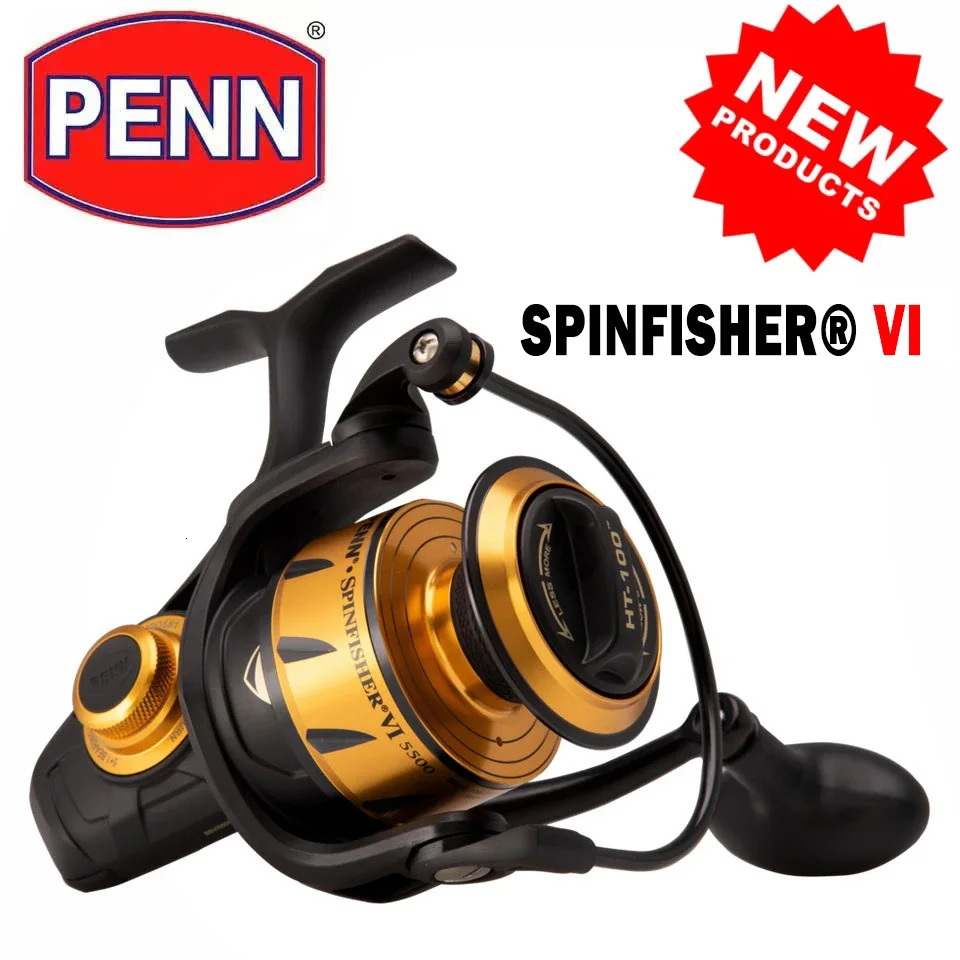 PENN SSVI Fishing reel 7500950010500 Corrosion protection Seawater spinning wheel Max 13kg 4.7 14.2 1 Sea Spinning Reel 241010