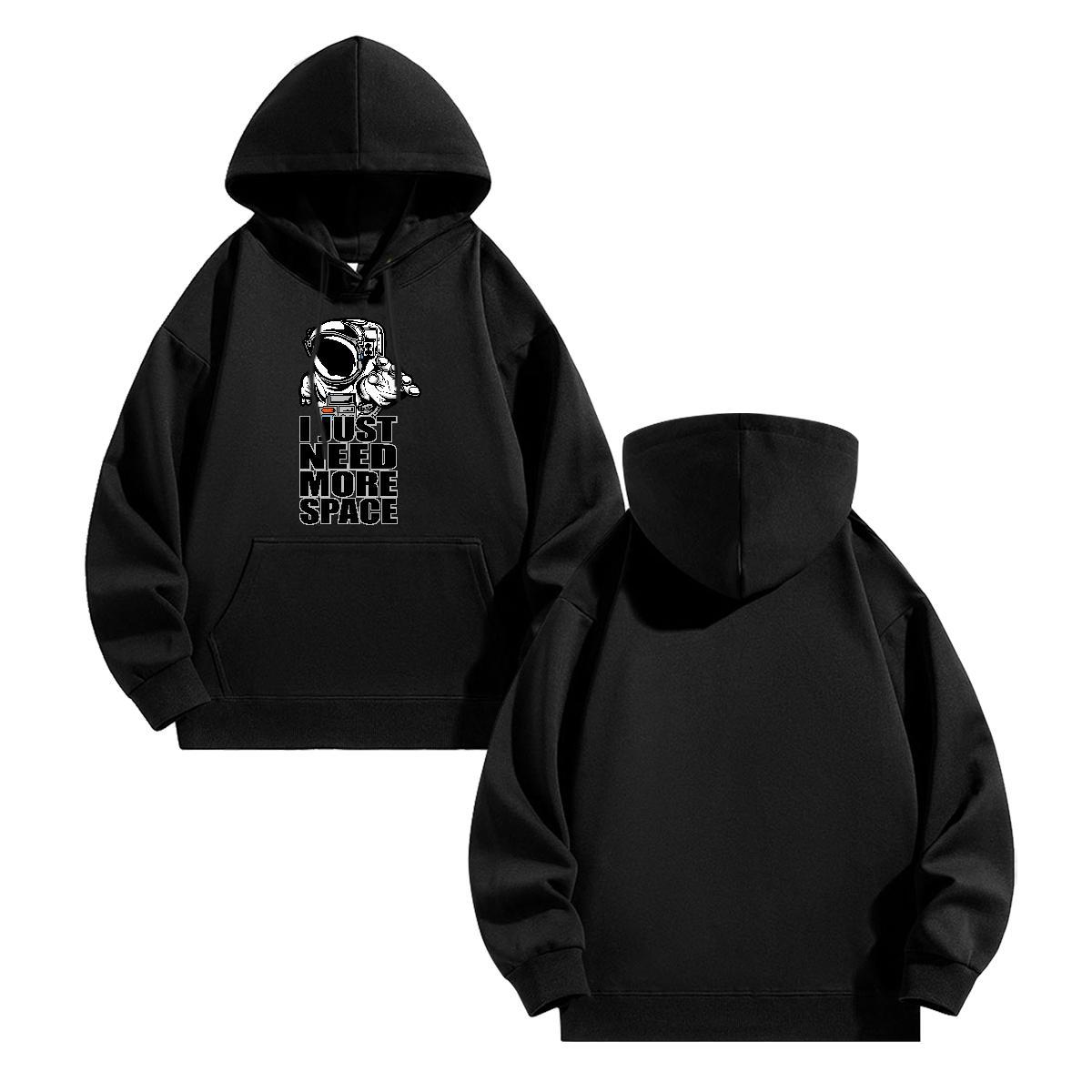 Custom Mens Hoodie Sweatshirt Hooded Collar Long Sleeves Soft Couples Hoodie Custom Cartoon Top Hoody Casual Daily Wear Tech Fleece