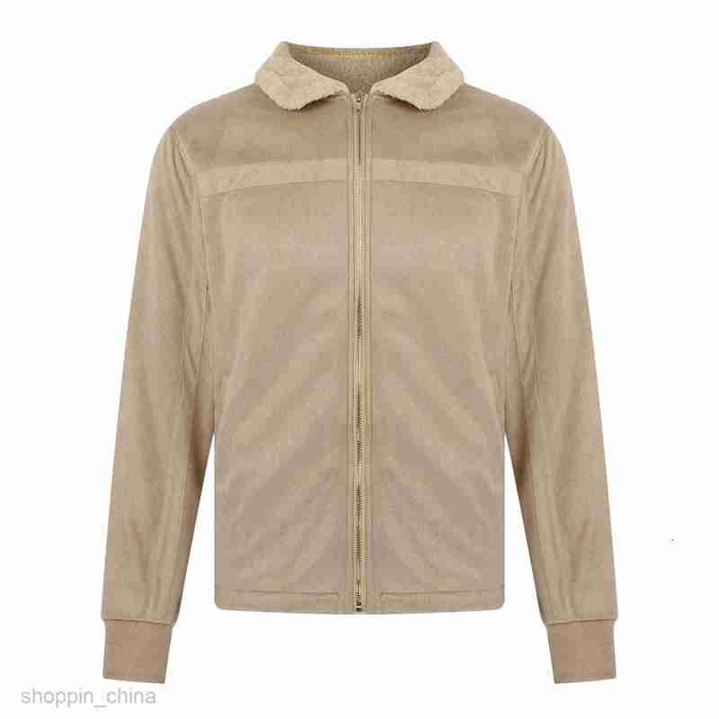 Men's Jackets Coats Men's large suede plain composite leather jacket