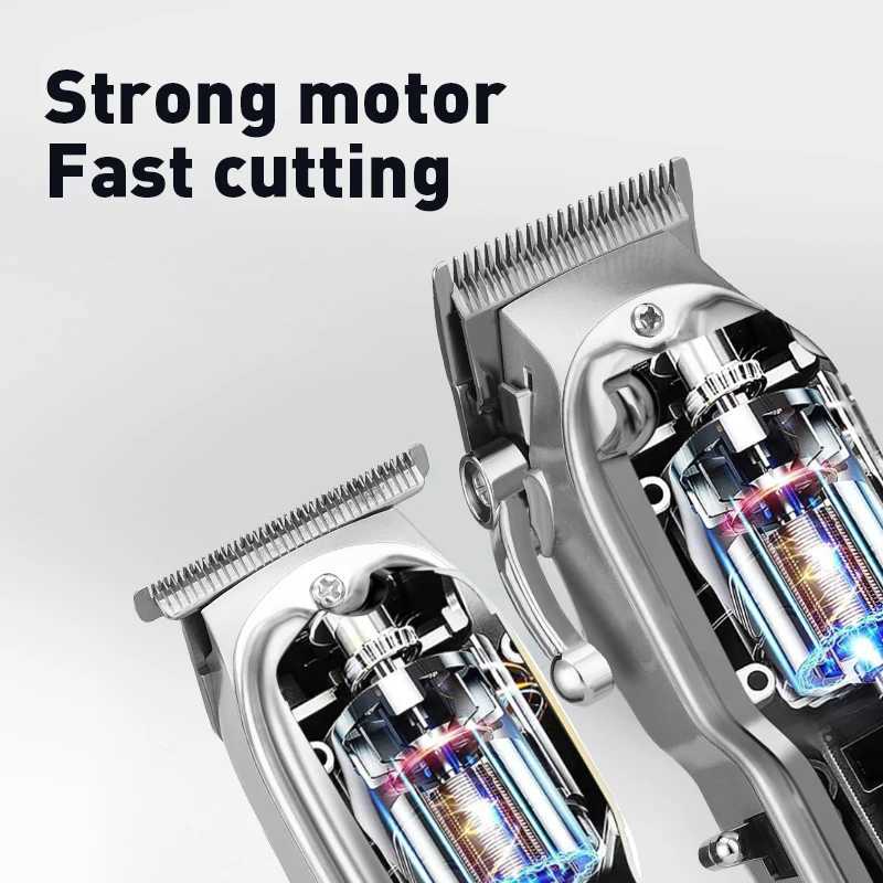 RESUXI LM-2026 Professional Cordless Mens Barber Rechargeable Barber W241017