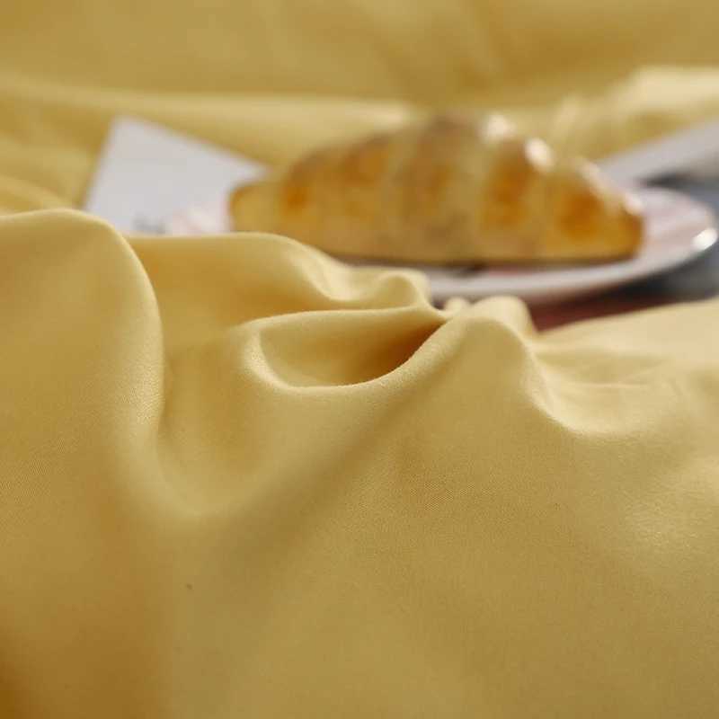 Mustard Yellow Comforter Sets King Bedding Comforter Sets Cotton Quilts King Size Modern Blankets Soft Durable Luxury Bed LinensXJ241015