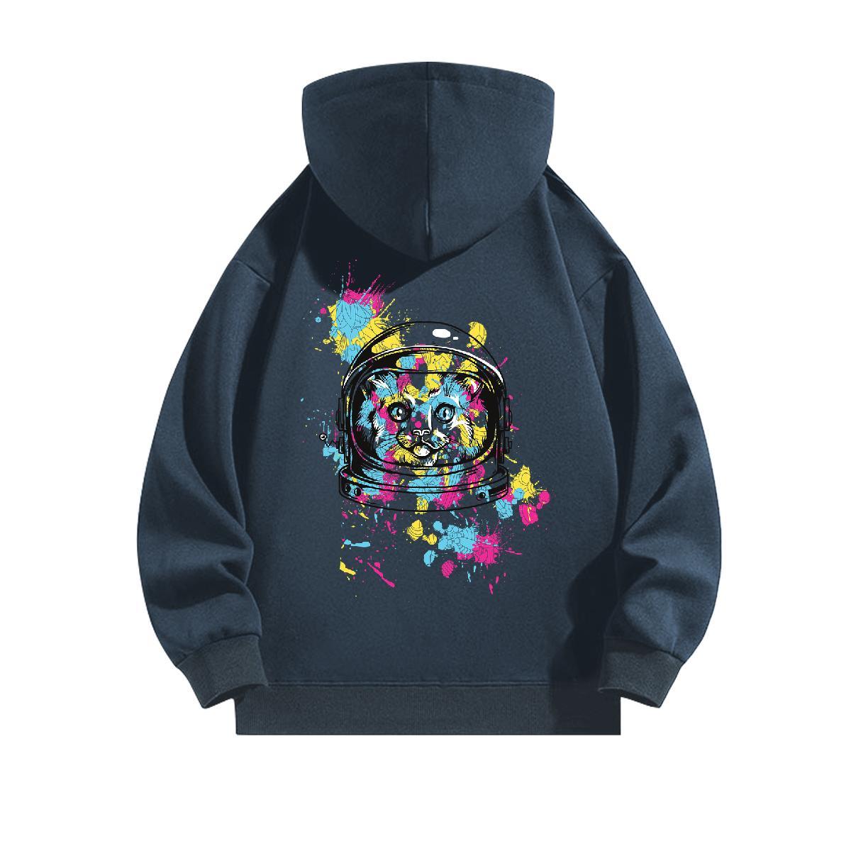 New Arrival Hoodie For Man Drawstring Long Sleeve Loose Fit Hoodie for Man Woman US Plus Size Hoody Home Outdoor Velvet Thick