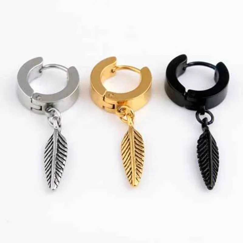 Delysia King 1 Simple Feather Earring W241017