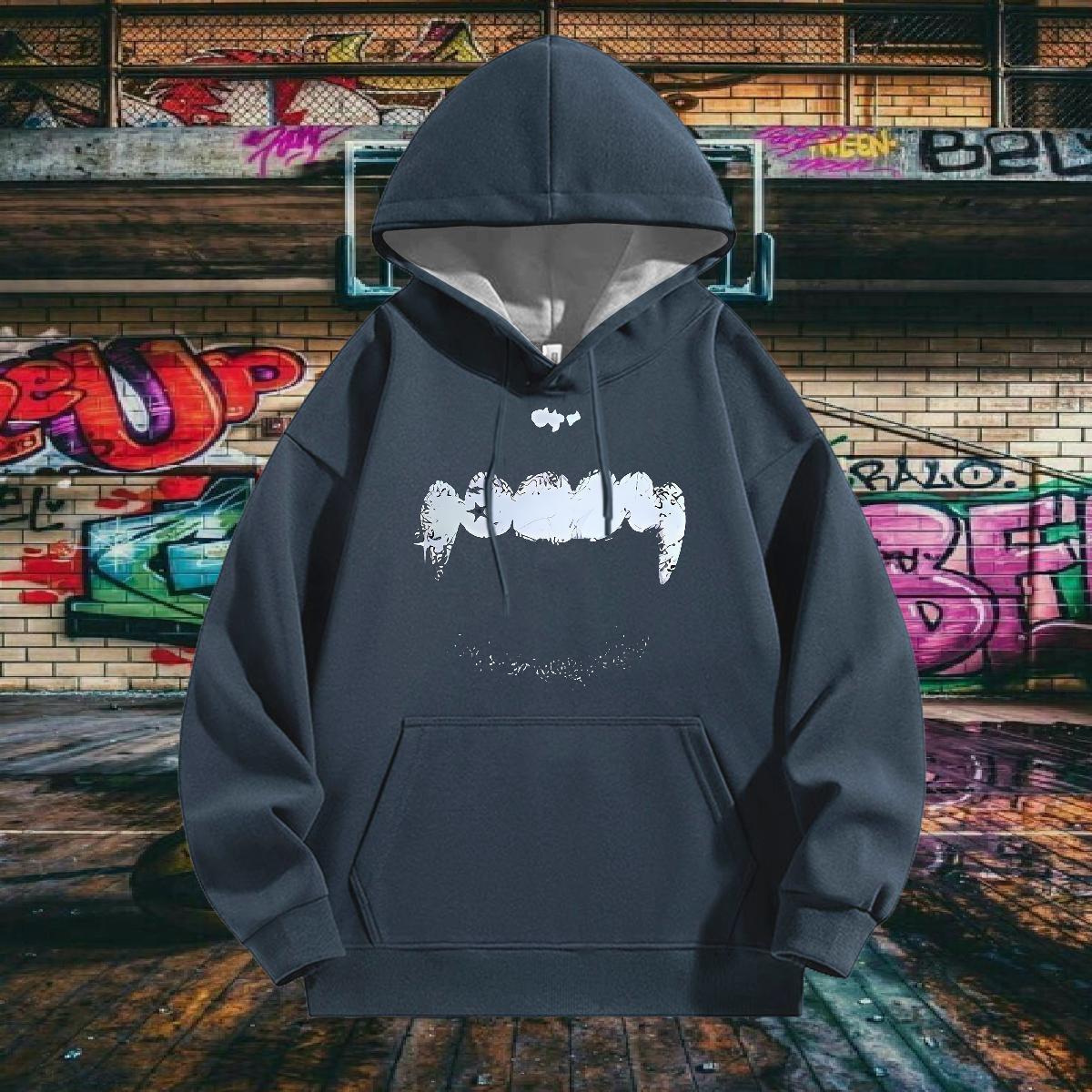 New Mens Hoodie Breathable Drawstring Hoodie Unisex Men Tops Hoodie Street Clothings Custom Printing Tech Fleece
