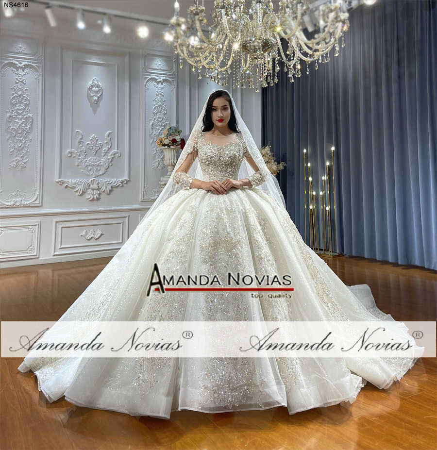 Hot Sale 2024 Ball Gown Wedding Dress Real Photos 100% Same