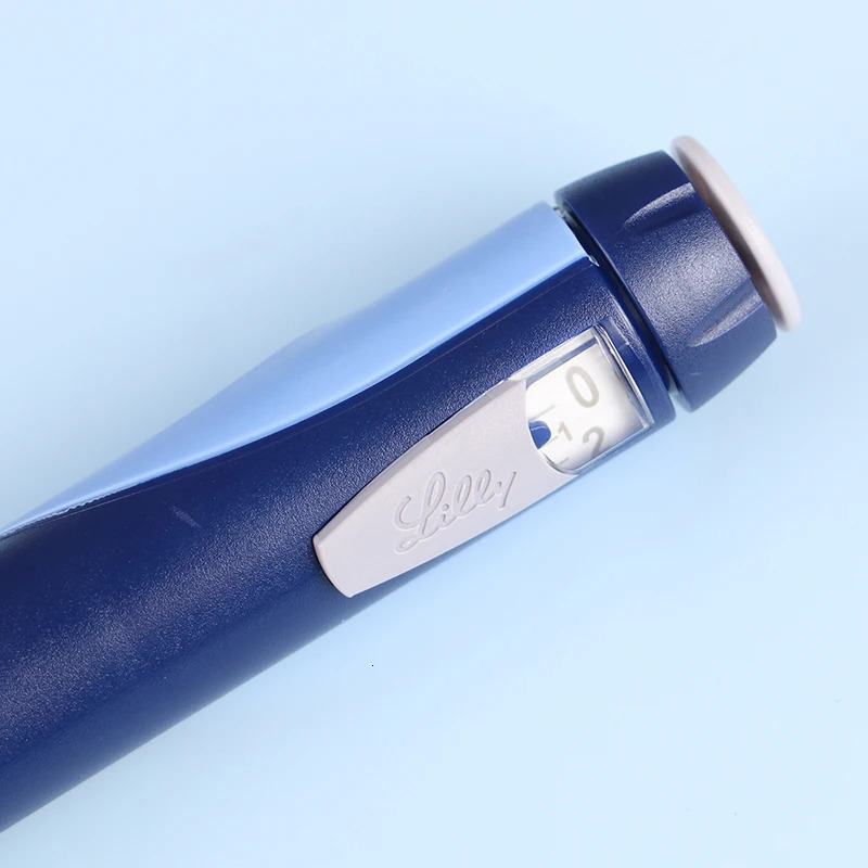 1 Portable Classics Lilly Lancing Pen Syringe Insulin Lancet For l Humulin Humalog Diabetic Injection Diabetes Convenient 241007