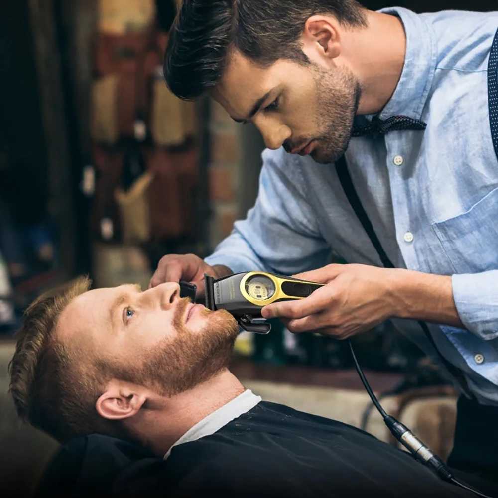 Kemei 2373 Barber Fading Hair Clipper Professional Cordless Hair Clipper Electric Mens Hair Clipper Magnetic Motor 8800RPM W241017