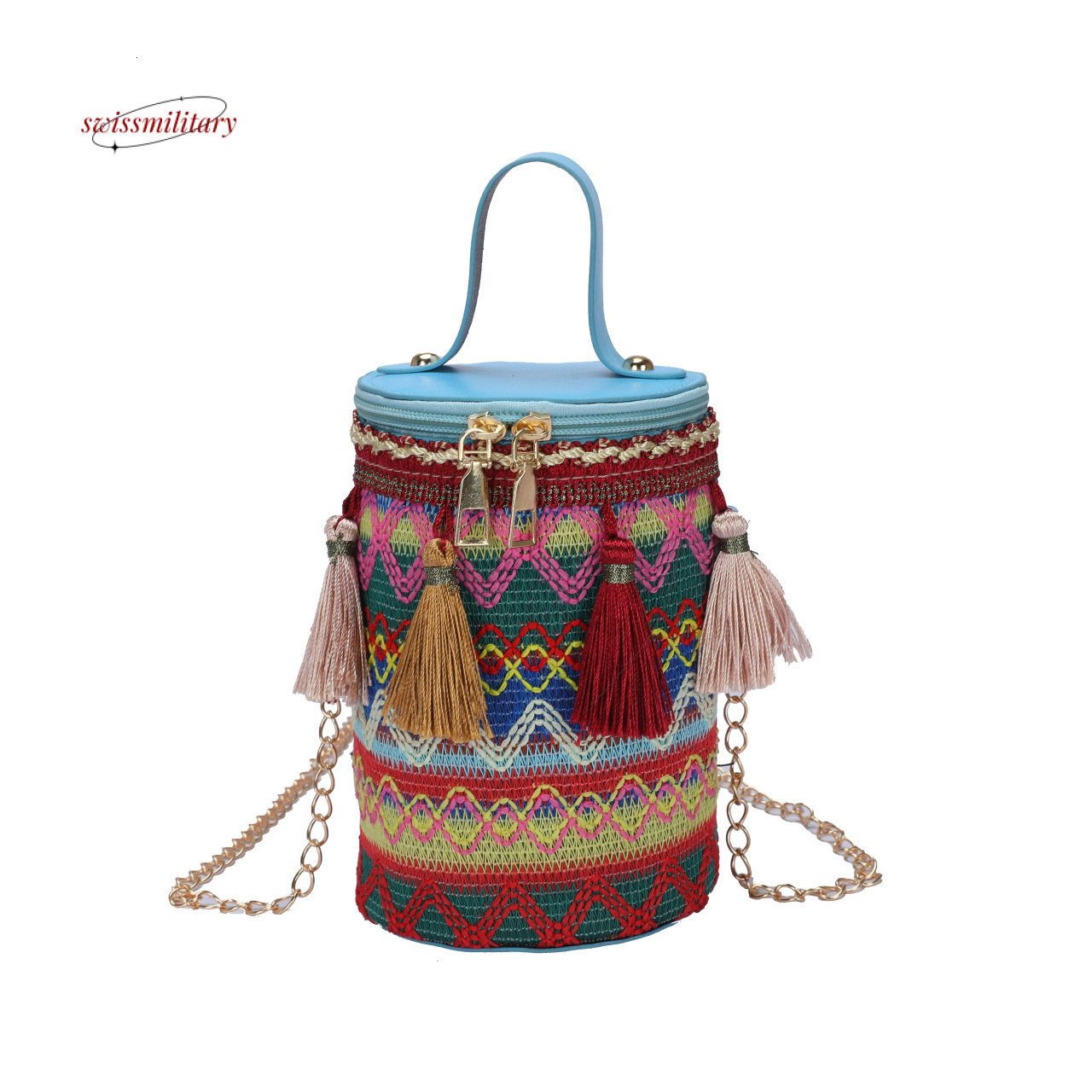 Tassel chain personalized western-style women's ethnic, artistic, national style crossbody bag, spring and summer trendy shoulder bag #14 swissmi