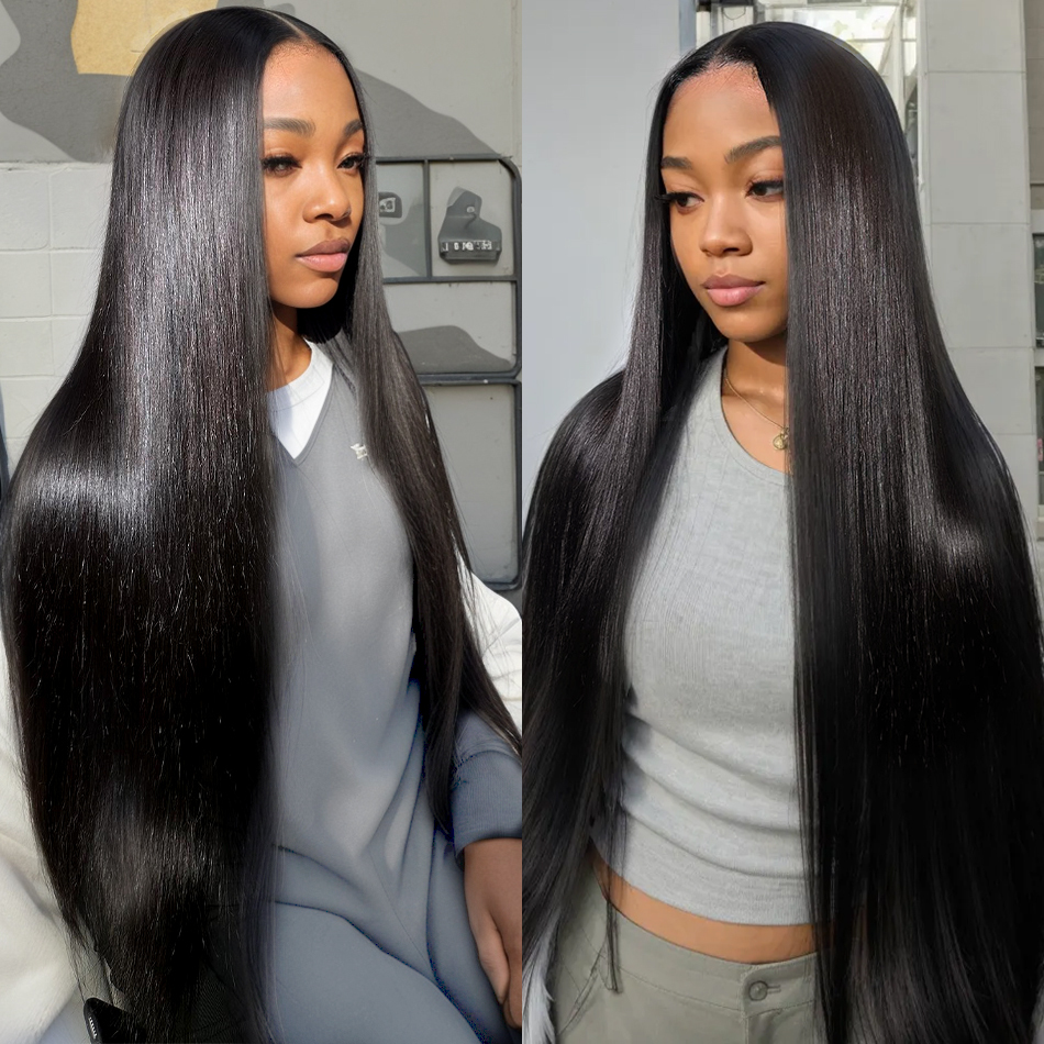 30 32 Inch Remy Unprocessed Raw Virgin 100% Human Hair Straight Extensions 3 4 5 Bundles Deal