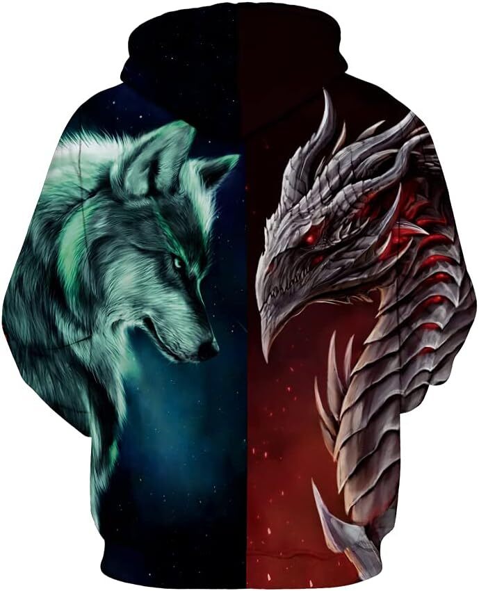 Hoodie for Mens Womens Unisex 3D Pattern Printed Hoodies Graphics Pockets Athletic Sweatshirts Fashion Trends Graphic Hoodies sweatshirt Pullover Long