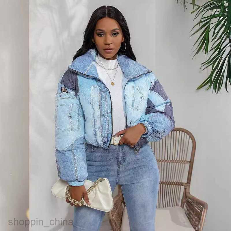 Women Jackets Coats Women's Fashion Women's Jacket Denim Printed Cotton Jacket