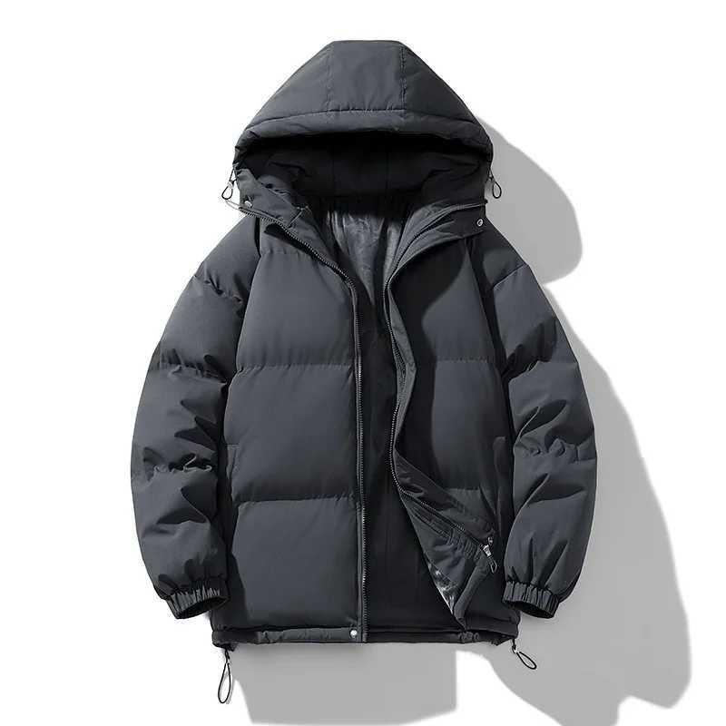 Winter Parkas Men Cotton-padded Coats Men Puffer Jackets Outdoor Hooded Coat Casual Windbreaker Thick Warm Coat Men Jacket X2410171