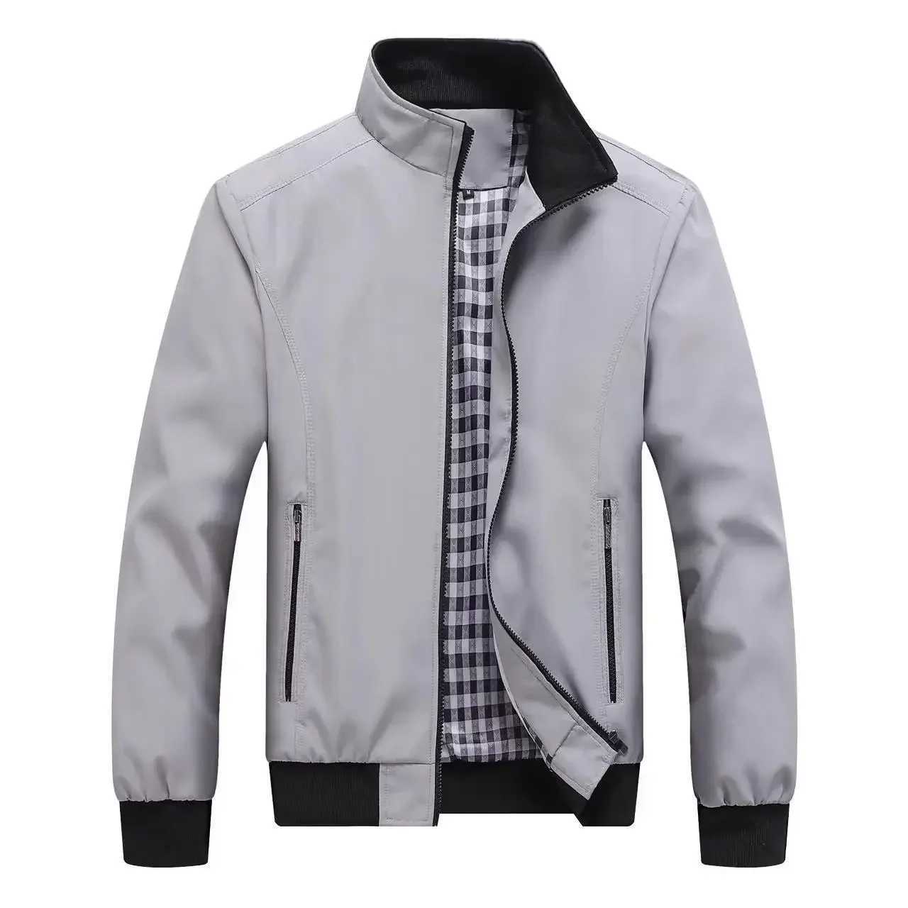 Quality Casual Embroidered Jacket Men Autumn Winter Sportswear Zipper Jackets For Male Coats Jacket For Mens Coat Trench CoatXJ241017
