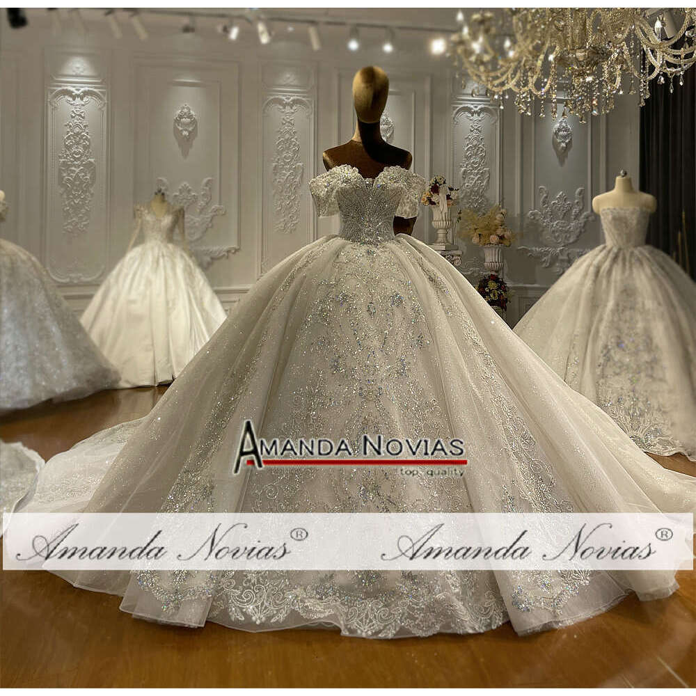 New Design Wedding Dress 2024 Off The Shoulder