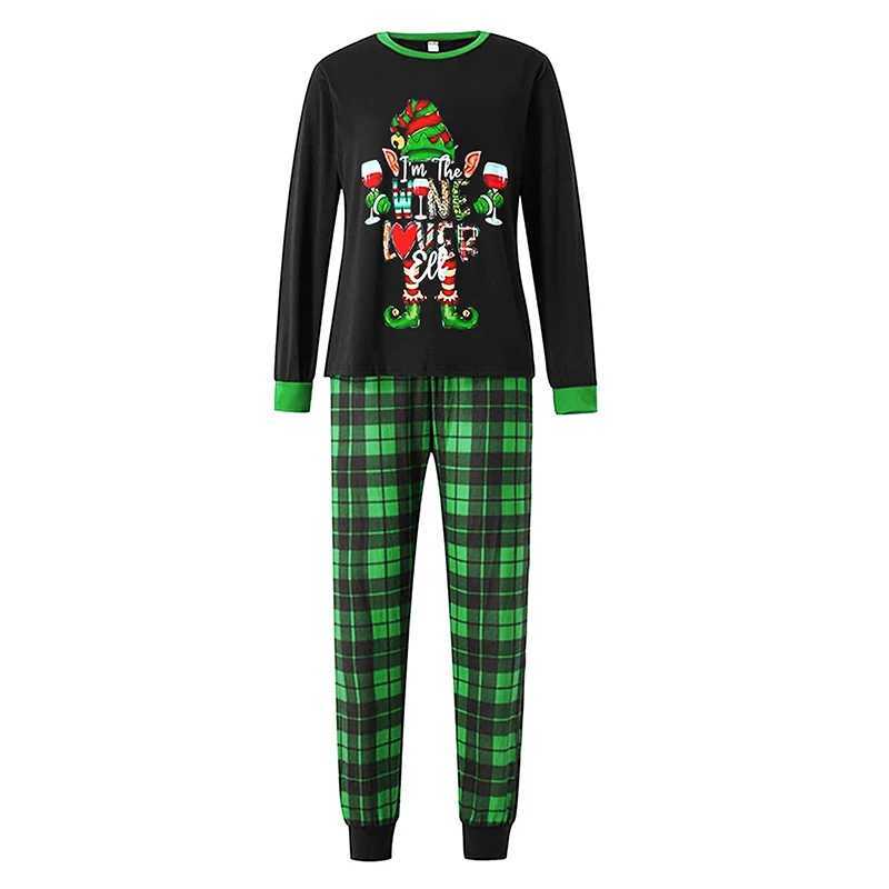2024 Christmas Pajama Set Christmas Tree Printing Mom Dad Child Matching Set 2-piece Baby Dog jumpsuit Pjs Family Clothing W241015