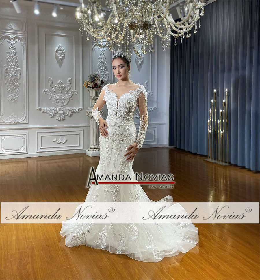 Mermaid Wedding Dress With Detachable Skirt New