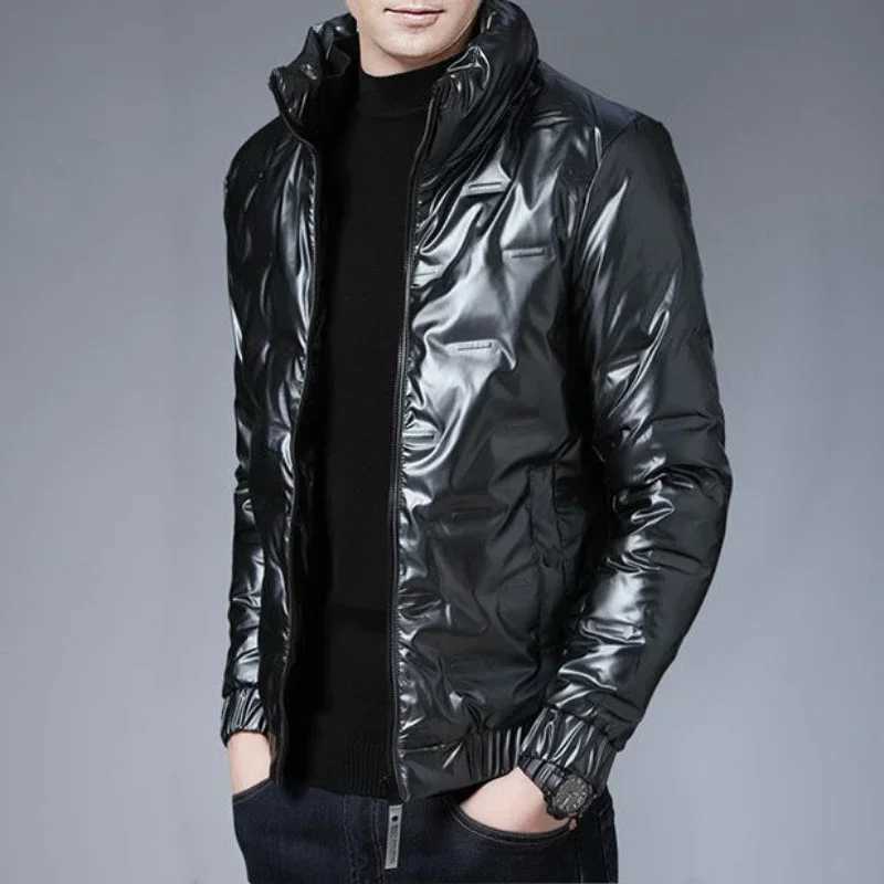 Parkas lightweight Puffer mens apron jacket cold apron mens jacket Korean luxury clothing winter promotion X241017