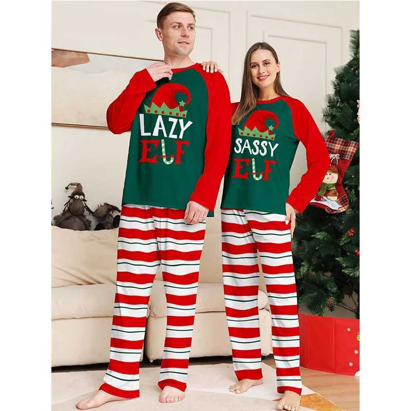 2025 New Christmas Matching Family Pajama Soft Set Mother Father Children Baby Clothing Set W241015