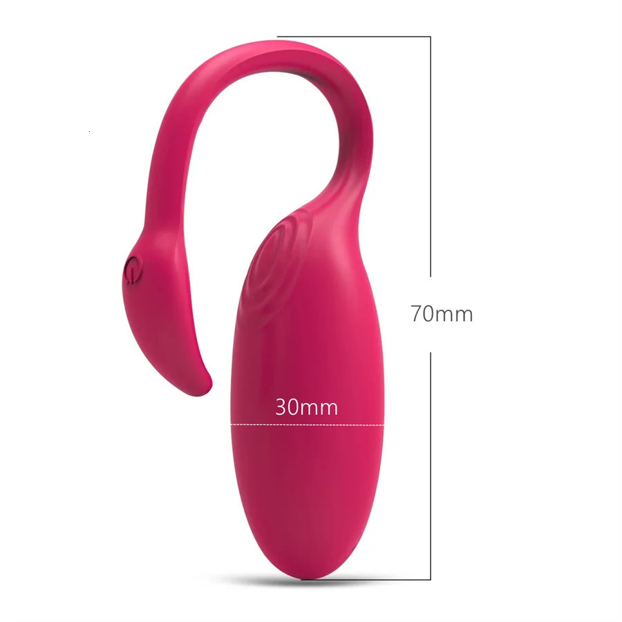 Flamingo application Bluetooth vibrating egg Clitoris stimulator GSpot massager ball magic sports vibrator female sex toy 241009