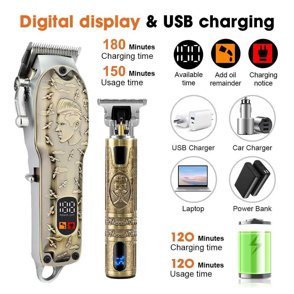 Professional barber electric barber mens barber adult barber childrens barber cordless barber W241017