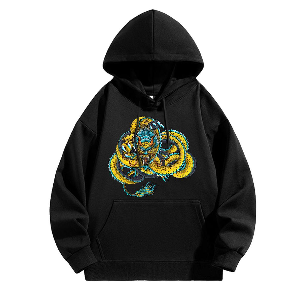 Stylist Men's Hooded Sweatshirt TOP Quality Couples Hoodie Custom Cartoon Hoody Sports Casual Long Sleeve Drawstring Warm Fleece