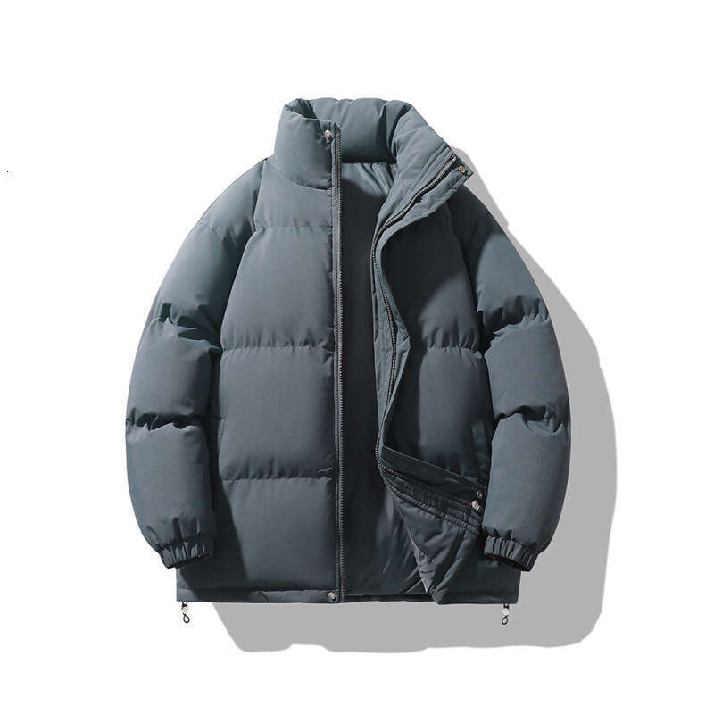 Men down jacket gorham coat glossed puffer winter jackets windbreaker coat embroidered warm hooded puffer jacket casual outwear 14