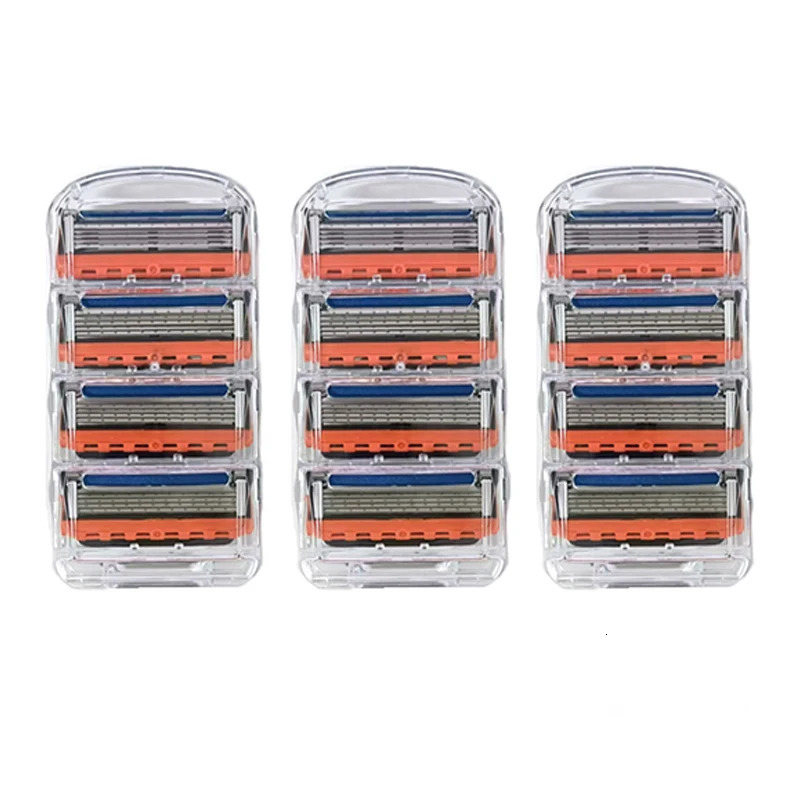 Mens Razor 5/6-layer Mens Razor Pro Power Shaving Shaver Male Face Beard Hair Trimmer 5 Layer Blades Replacement 241016