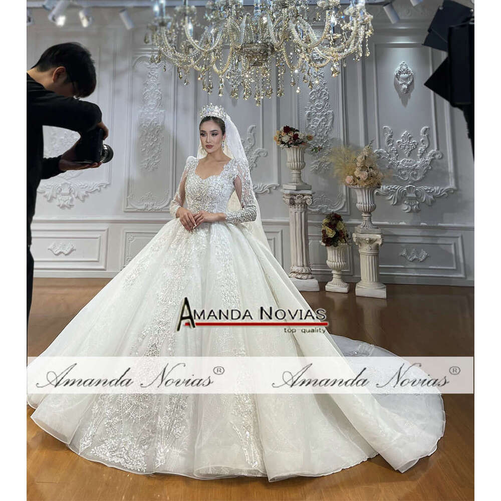 Elegant Princess Bridal Dress Custom Order Sizes
