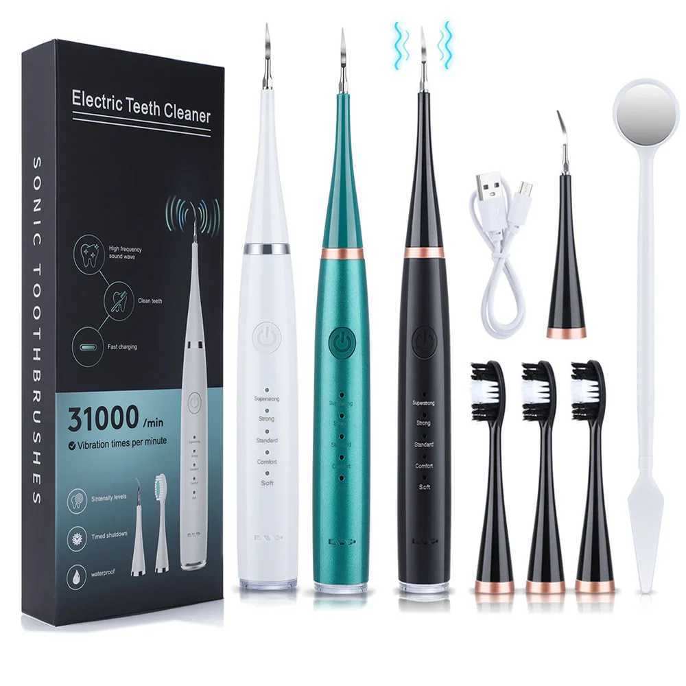 New Arrival Electric toothbrush sonic teeth whitening kit teeth whitening agent calculus tartar removal tool teeth whitening agent oral care G241017