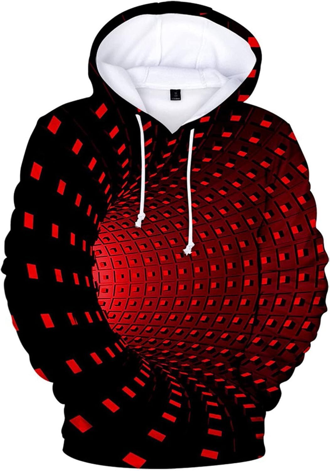 Hoodie for Mens Womens Mens Long Sleeve Hoodies 3D Printing Creative Round Neck Casual Shirts Top Blouse Lightweight Hoodies for Men Graphic Warm